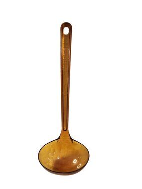 Vintage ULTRATEMP Robinson Knife Co Ladle Utensil Amber Brown